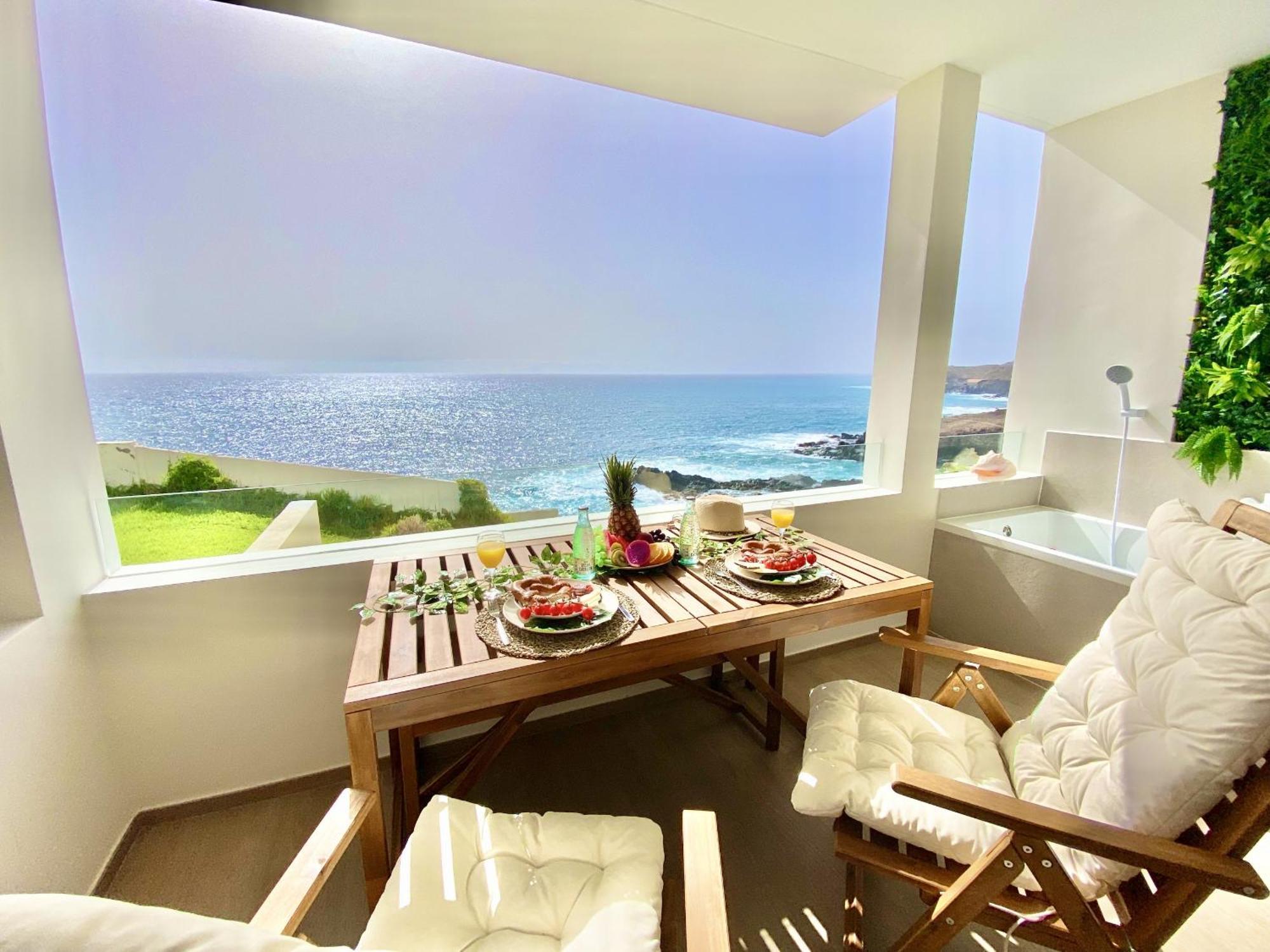 Beautiful Sea View Apartment Callao Salvaje Luaran gambar