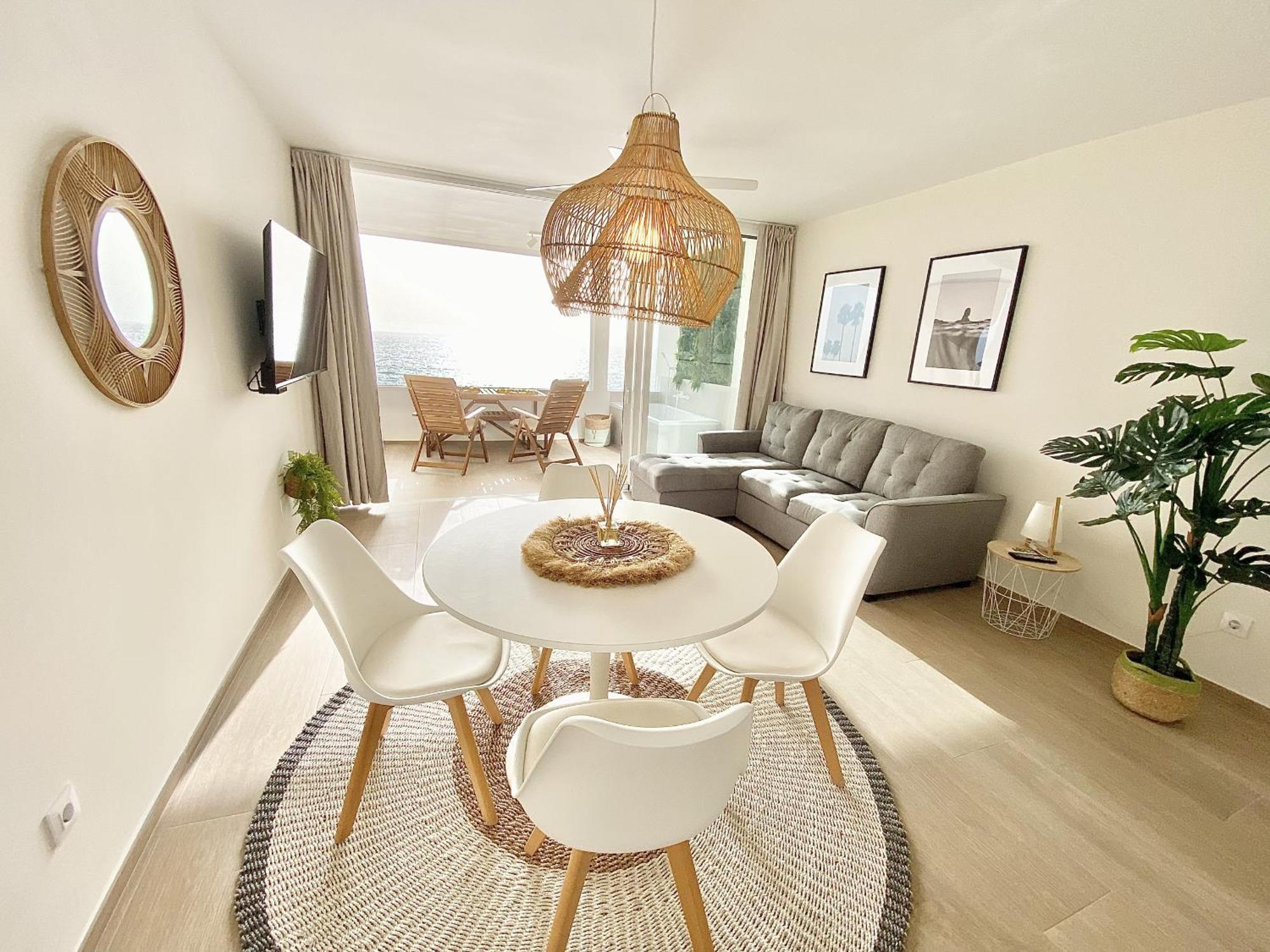 Beautiful Sea View Apartment Callao Salvaje Luaran gambar